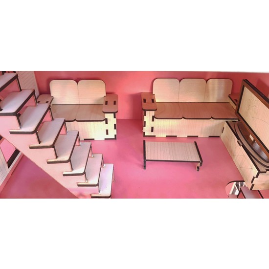 Woodylife Ahşap Oyuncak Ev Portatif Bebek Evi Fiyatı