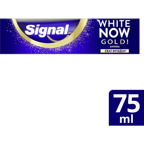 Signal  Dis Macunu  White Now Gold  75 ML