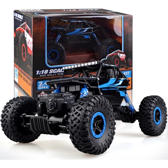 Pasifik Uzaktan Kumandalı Jeep R/c 1:18 Rock Crawler 4x4 Wd Uzaktan Kumandalı Araba Buggy Jeep