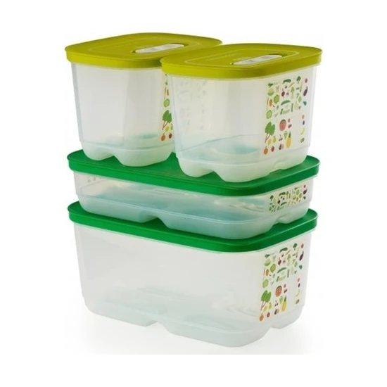 Tupperware Sera Set 4 'lü Saklama Kabı