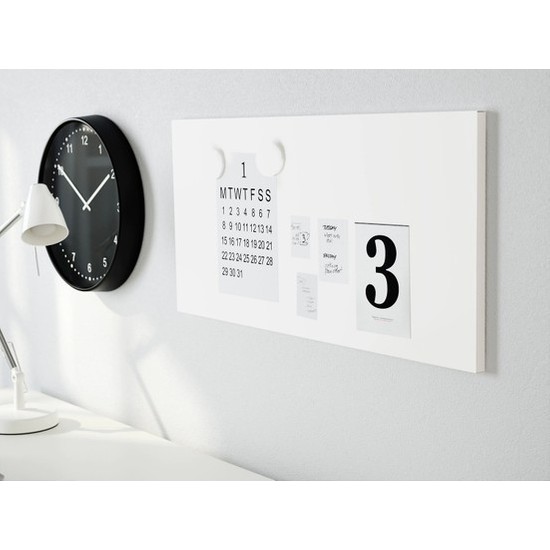 Cem Mıknatıslı Pano Not Panosu Yazı Tahtası Metal 35 x 75 cm Fiyatı