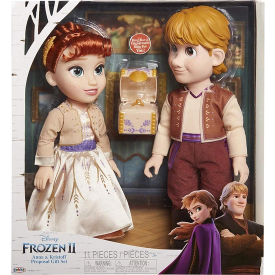 Disney Frozen Frozen 2 Anna ve Kristoff 35 cm FRN91000 Oyuncak Figür Bebek