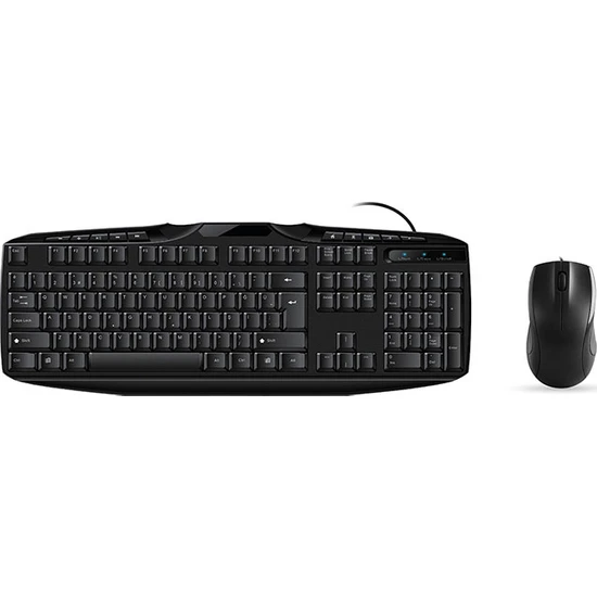 Everest Un-796 Siyah Usb Multi - Media Klavye + Mouse Set
