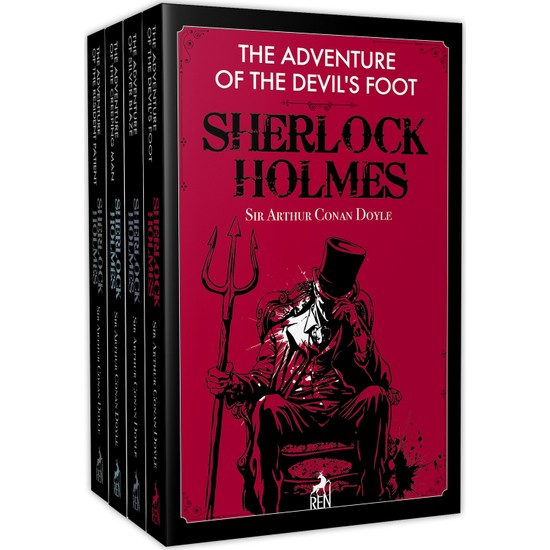 Sherlock Holmes İngilizce Kitapları Seti (4 Kitap Takım) Kitabı