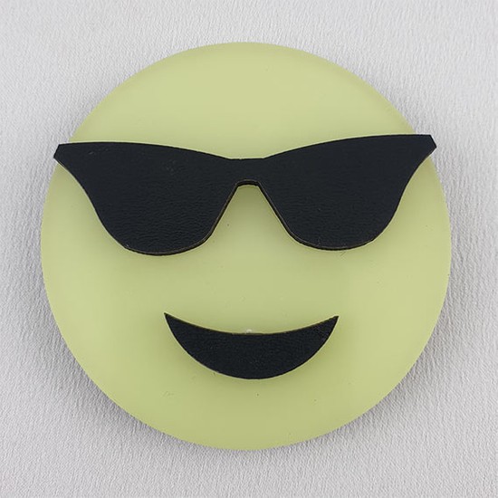 Faami Style Emoji Fosforlu Emoji Duvar Süsü