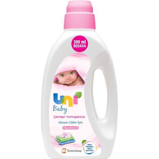 Uni Baby Sensitive Bebek Çamaşır Deterjanı 1800 ml + Bebek Fiyatı