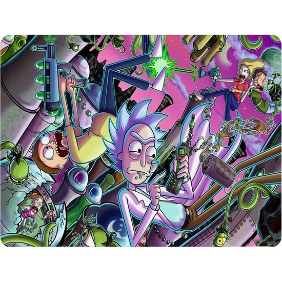 Wuw Rick And Morty Mouse Pad
