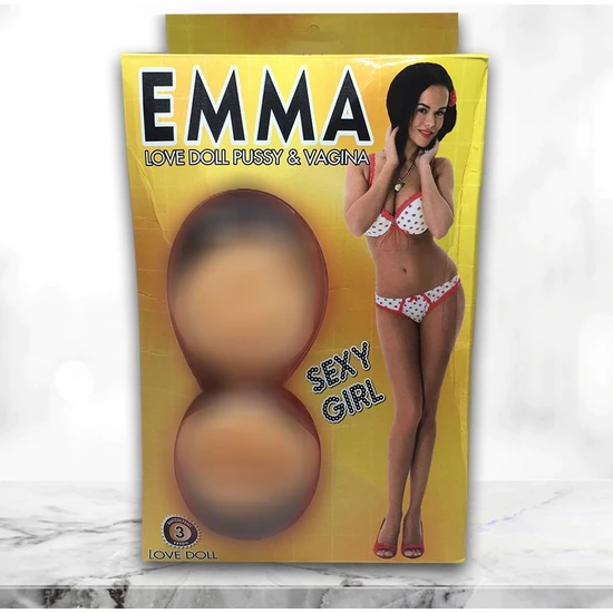 Emma 3 Işlevli Titreşimli Realistik Şişme Bebek Manken Kadın