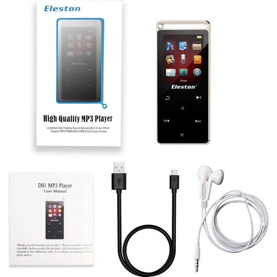 Eleston 8GB Touch Screen Mp3 Player Fiyatı Taksit Seçenekleri