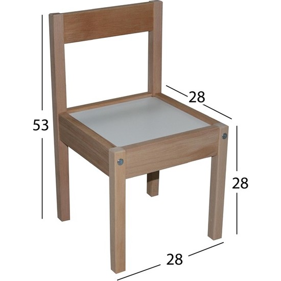 Makeart Baby Makeart Home Çocuk Ders, Oyun Masa Sandalye