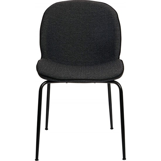 Seduna Beetle Sandalye Antrasit Keten Kumaş Fiyatı