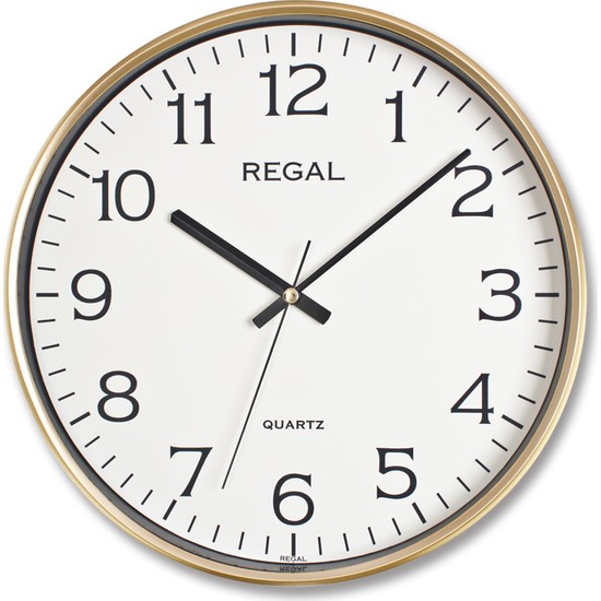 Regal Ince Çerçeve Sessiz Akar Slim Duvar Saati 30 cm Fiyatı Regal Ince Çerçeve Sessiz Akar Slim Duvar Saati 30 cm Fiyatı