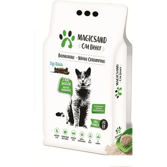 Magicsand Cat Litter Doğa Kokulu İnce Taneli Kedi Kumu 20 l Fiyatı