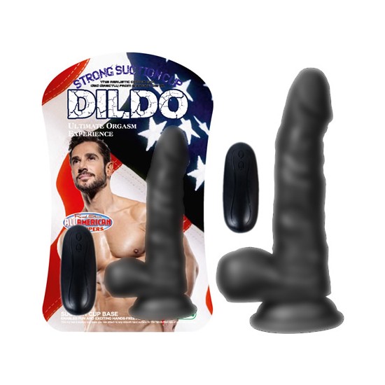 Xise 10 Titreşimli 17 cm Siyah Vibratör Realistik Gerçekçi Penis Dildo