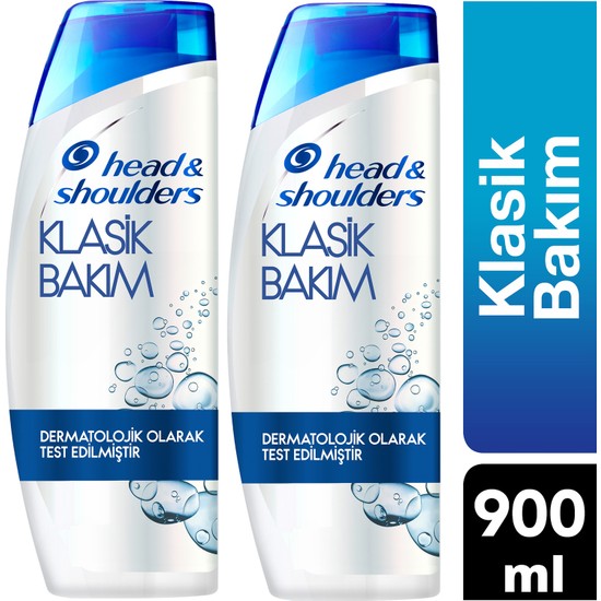 Head &amp; Shoulders Şampuan Klasik Bakım 450 ml x 2 Fiyatı