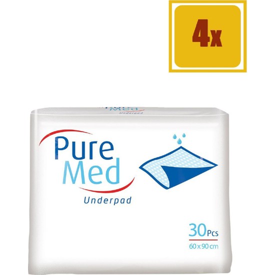 Pure Med 60X90CM Hasta Altı Bezi Serme Yatak Koruyucu 30 Fiyatı