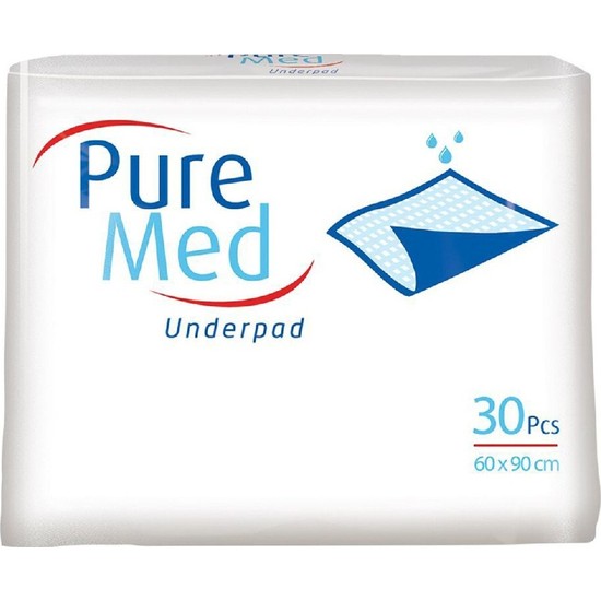 Pure Med 60X90CM Hasta Altı Bezi Serme Yatak Koruyucu 30 Fiyatı