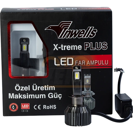 Inwells X-Treme Plus LED Xenon Zenon 15000 Lümen H1 / H4 / H7 / H11 / 9005 / 9006
