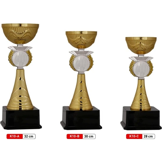 Hazar Spor Kişiye Özel Metal Ödül Kupası K10 C Küçük Boy 28 cm