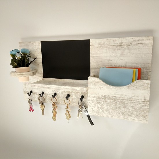 Eblo Home 60 cm Antik Beyaz Çok Amaçlı Antre Duvar Askılık Fiyatı Eblo Home 60 cm Antik Beyaz Çok Amaçlı Antre Duvar Askılık Fiyatı