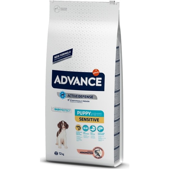 Advance Puppy Sensitive Somonlu Yavru Köpek Maması 12 Kg Fiyatı