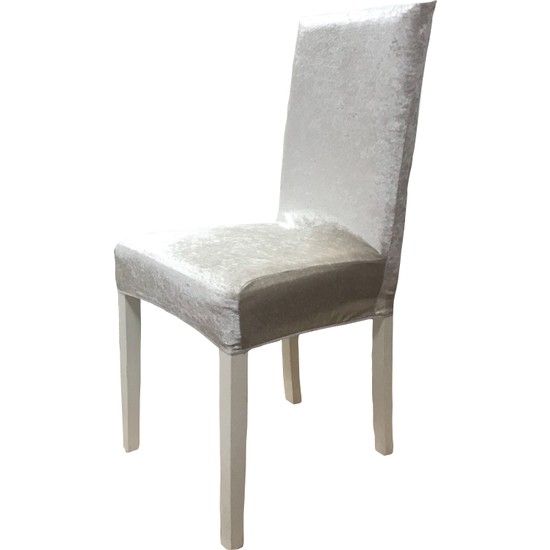 Sera Home İpek Kadife Likralı Sandalye Kılıfı 6�lı Paket Sera Home İpek Kadife Likralı Sandalye Kılıfı 6�lı Paket