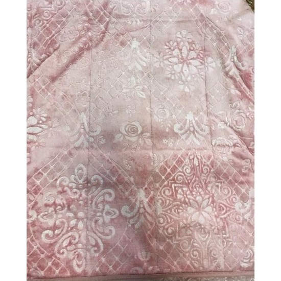 Merinos Yatak Örtüsü Çift Kişilik Ipeksoft Bade Erguvan Fiyatı