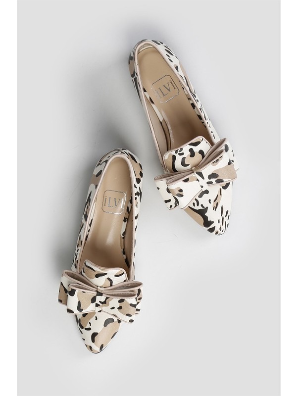 Ilvi Ana Kadin Babet Ayakkabi Leopar Fiyati Taksit Secenekleri