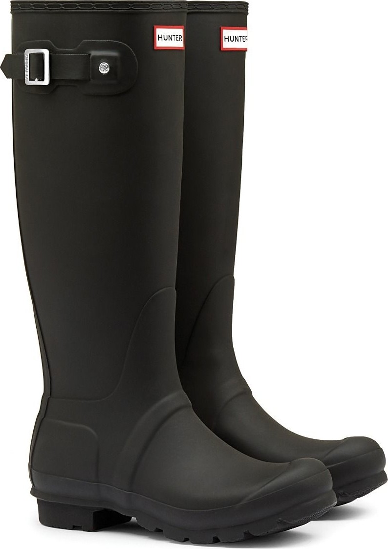Hunter Originals Wellington Kadın Siyah Uzun Bot Wft1000rma-Blk