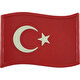 Faami Style Fosforlu Türk Bayrağı