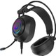 Rampage RM-K19 Raging Plus Siyah USB 7.1 RGB Oyuncu Mikrofonlu Kulaklık