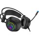 Rampage RM-K19 Raging Plus Siyah USB 7.1 RGB Oyuncu Mikrofonlu Kulaklık