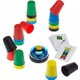 NeUygun Renkli ve Hızlı Süper Pratik Akıllı Bardaklar Eğitici Zeka Oyunu Çocuk ve Aile Kutu Oyunu