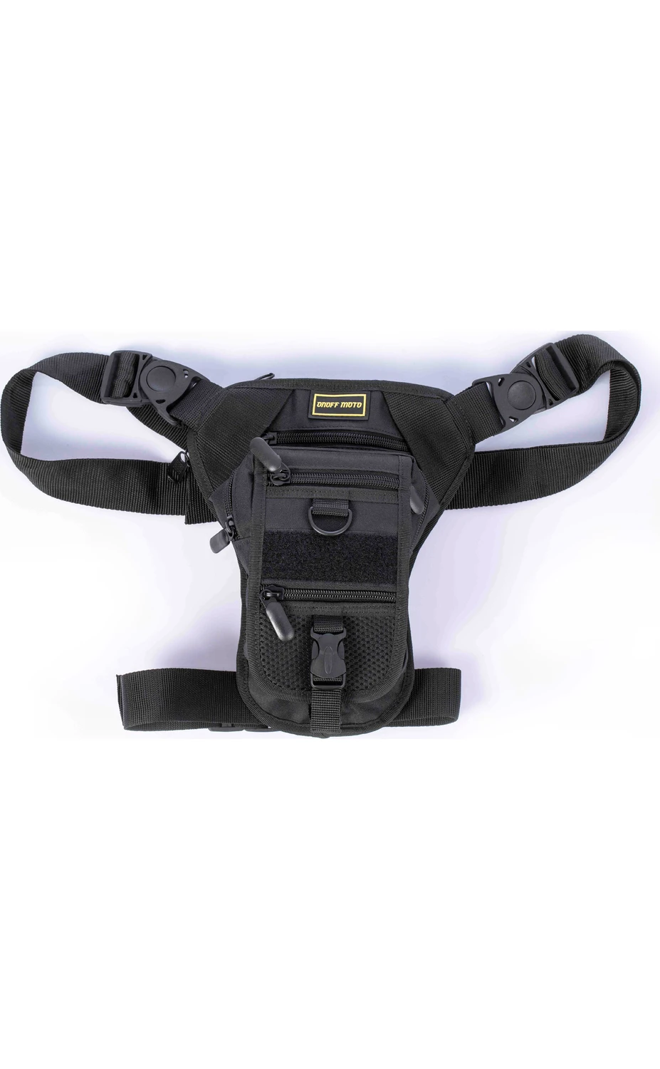 Resim On Off Moto Tactical Bacak Çanta Silah Taşıma Özel Bölmeli 