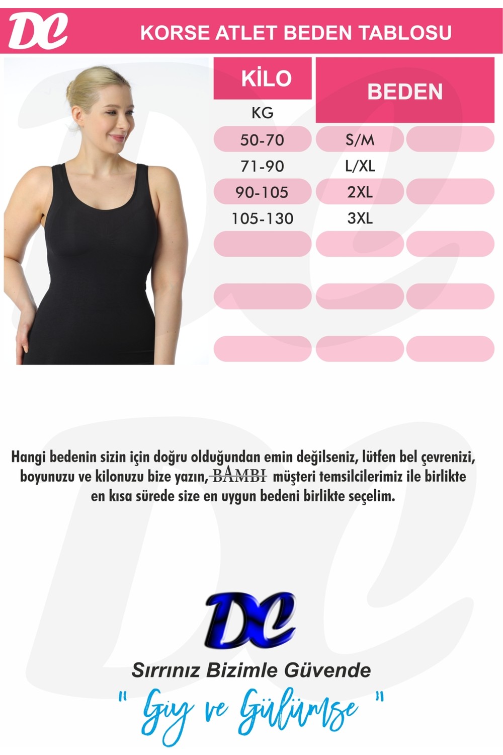 DC Kadın Korse Atlet Göbek toparlayıcı bel inceltici göğüs destekli sıkılaştırıcı atlet korse görsel 5