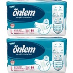 Önlem Belbantlı Tekstil Yüzey Large Büyük 60 Adet Hasta Bezi