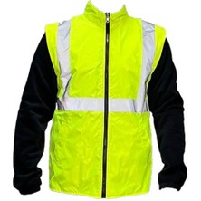 5+1 Reflektörlü Kışlık Parka Mont Içi Çıkmalı Yerli Kaban M Beden