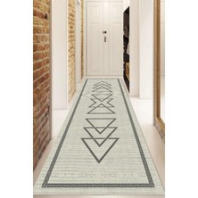 Napoli Home Dijital Baskılı Kaymaz Taban Yıkanabilir Modern Yolluk ve Koridor Halısı NDU-SD-1065