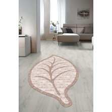Dijital Baskılı Kaymaz Taban Yıkanabilir Lazer Kesim Salon Halısı Yolluk NLZR-SD-491