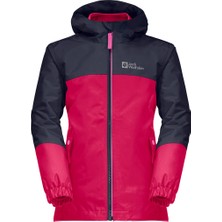 Jack Wolfskin Iceland 3IN1 Kız Çocuk Su Geçirmez Outdoor Mont 1605265-2515