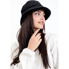 Ladycolor Kadın Kışlık Şapka Yumuşak Dokulu Kumaş Bucket Modeli