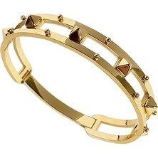 Chavin Bayan Punk Gold Titanyum Çelik Bileklik Bilezik ET27SR