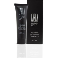 Carla Miracle Anti Aging Foundation - Fondöten Orta 30 ml - No: 204