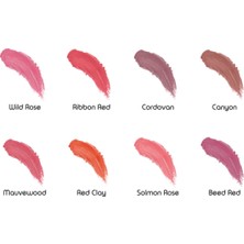 Reva Creamy Matte Lip Gloss Red Clay - Mat Krem Dudak Parlatıcısı 7 ml - No: 102