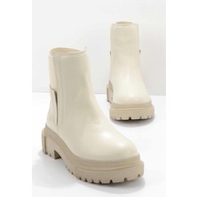 Bambi Bej      Deri Kadın Bot & Bootie K02724300003