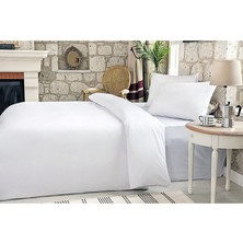 Özdilek Ranforce Tek Kişilik Nevresim Takımı-Otel Serisi Beyaz