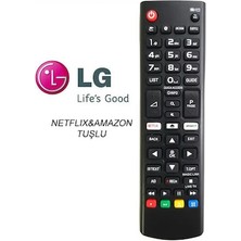 Ata Elektronik Lg AKB75095308 Amazon ve Netflix Tuşlu LED Tv Uzaktan Kumanda
