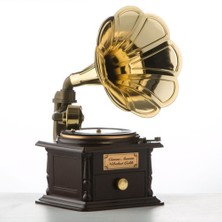 Keyfim Shop Kişiye Özel Gramofon Müzik Kutusu