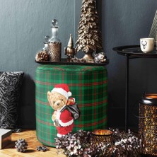 Adawall Yılbaşı Temalı Santa Teddy Puf