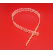 ATS Global Kablo Bağı Özel Esnek Plastik Kelepçe 10X300 mm 50 Adet Yeşil